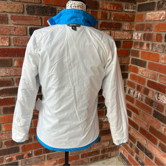 EDDIE BAUER LIGHTWEIGHT BLUE PUFFER JACKET SIZE SMALL - Picture 9 of 14